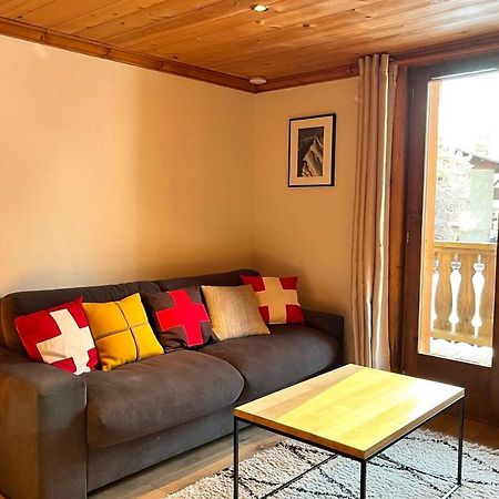 Chic And Cosy Apt With Balcony In Megève Exteriér fotografie